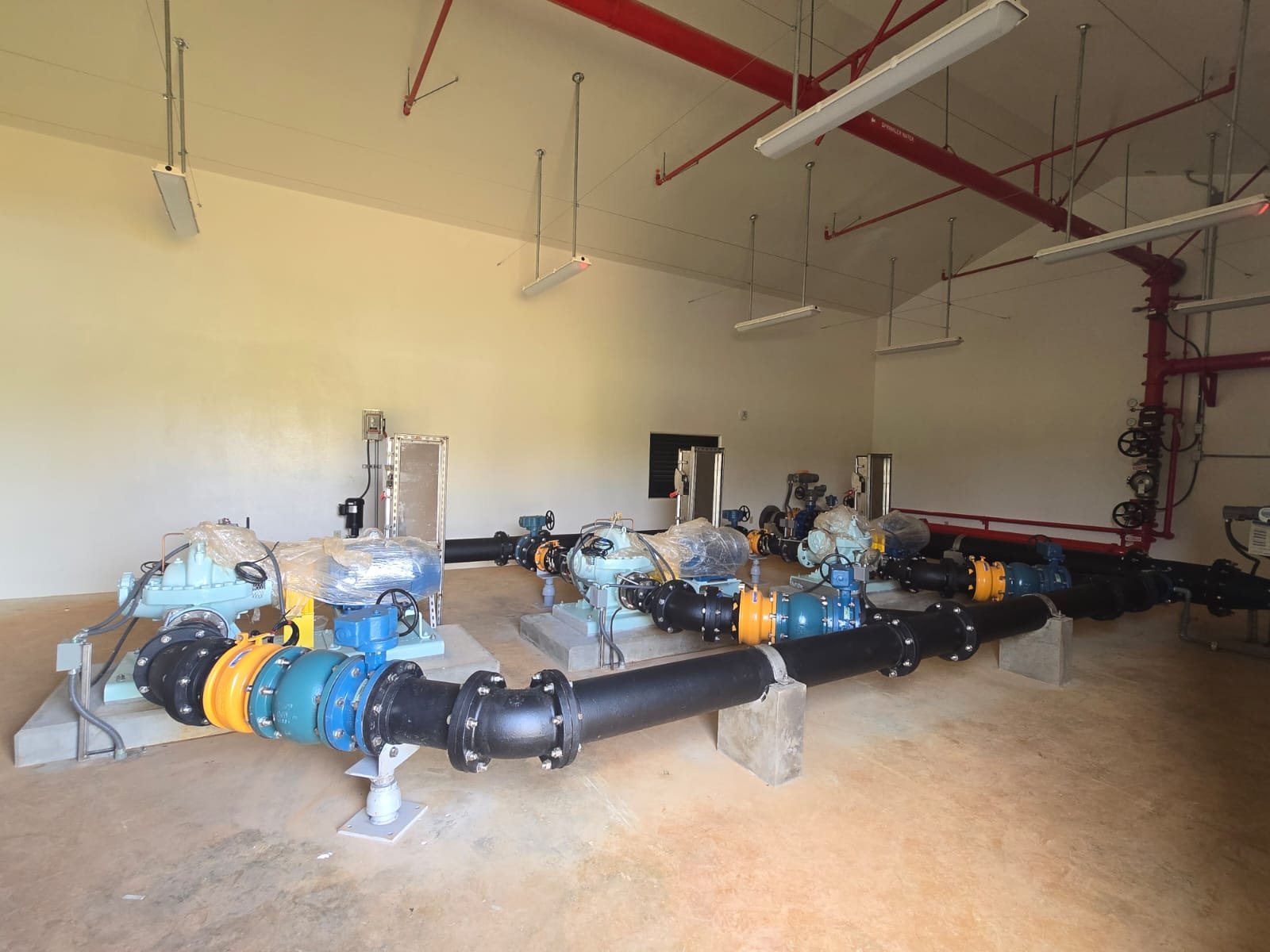Industrial Pump Room System
